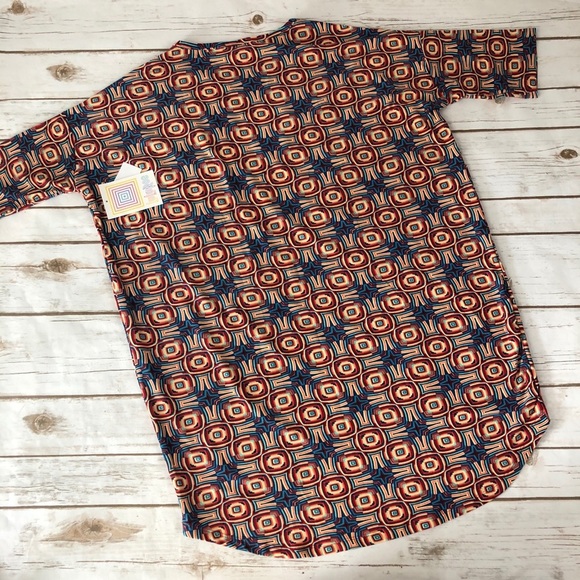 LuLaRoe Geometric Print Irma Tunic - Picture 4 of 5